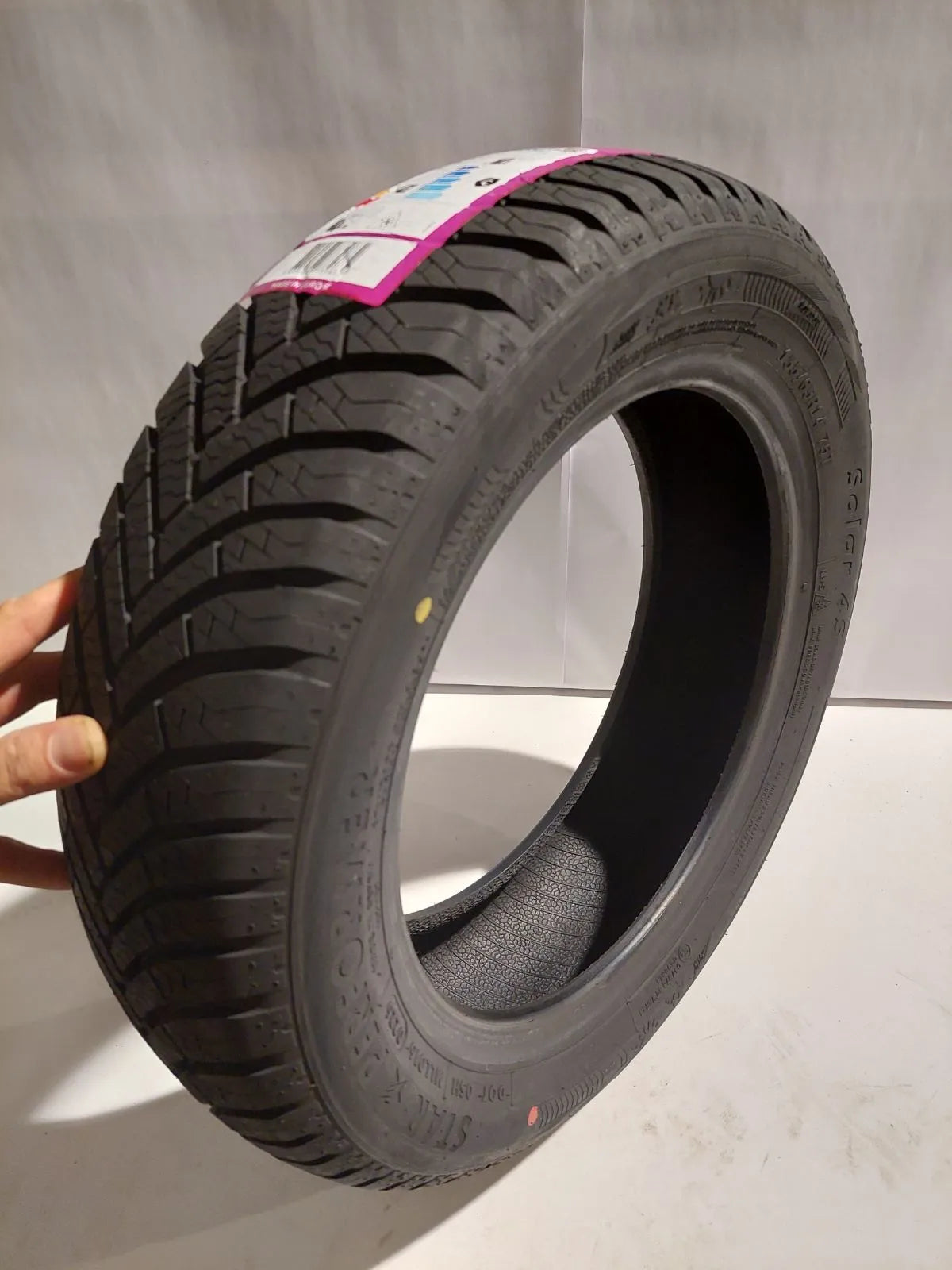 Lot de 2 - STAR PERFORMER - Pneu toutes saisons - Solar 4S-04 - 155/65R14 75T - Radial Tubeless - Homologué 3PMSF M+S