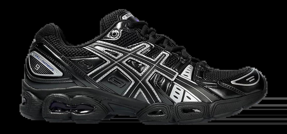 ASICS GEL-Nimbus 9 - Noir et Argenté - Pointure 37