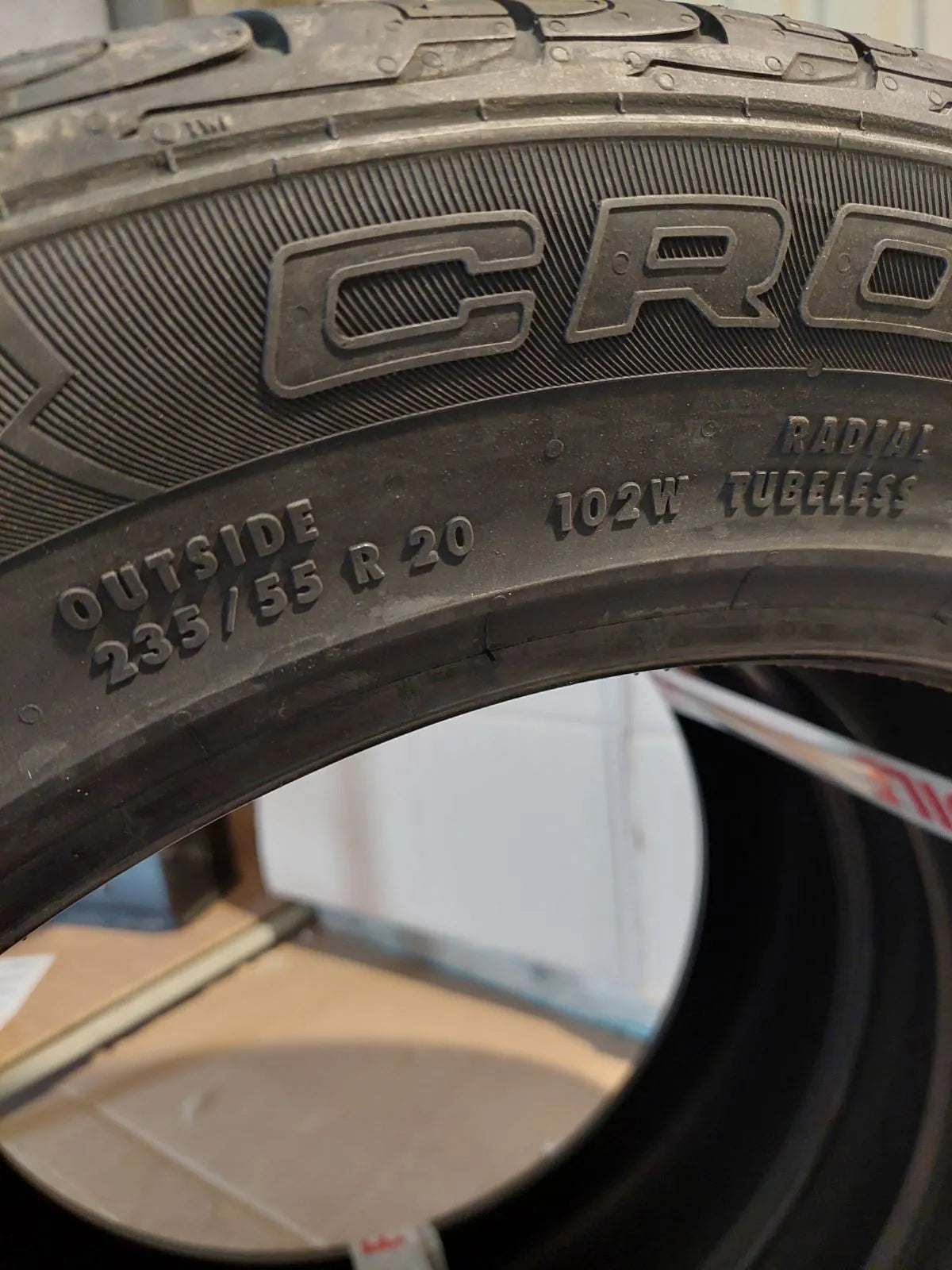 CONTINENTAL - 2 Pneus CrossContact LX Sport - 235/55 R 20 102W