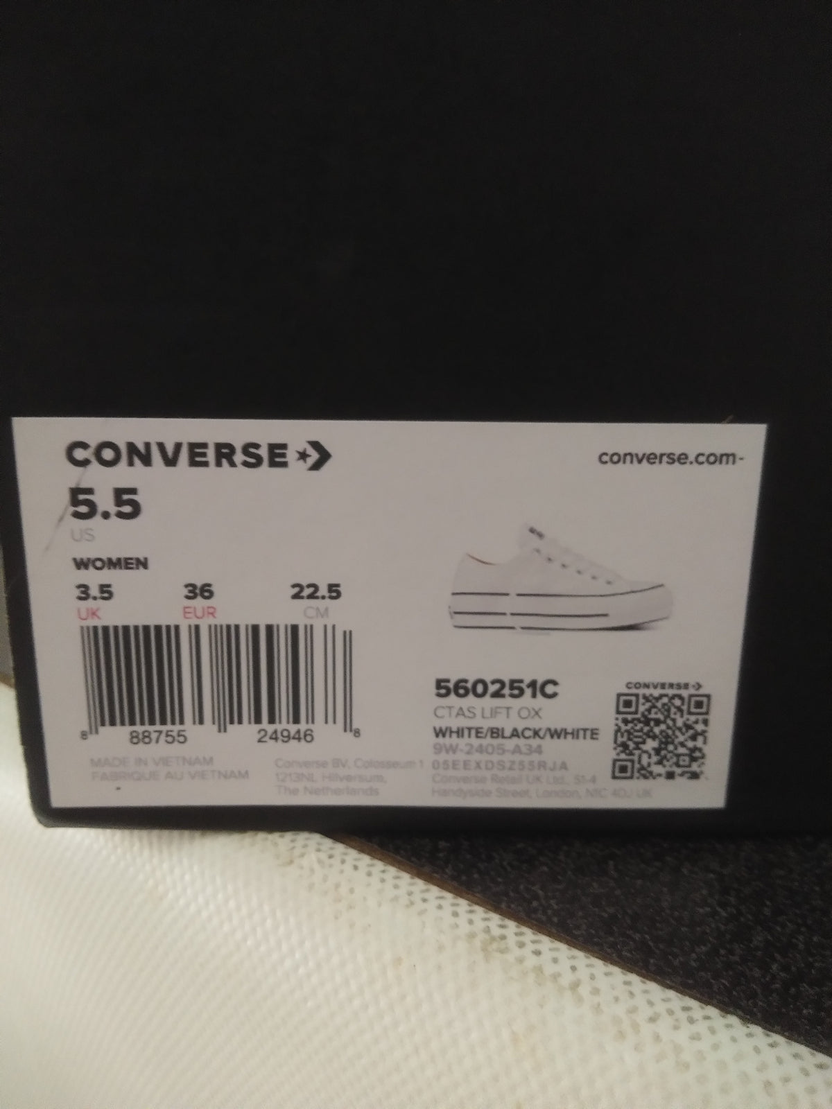 Convers toile P36