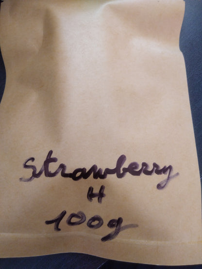 CBD - résine 1 sachet de 100 grammes Strawberry - Taux de CBD 20%